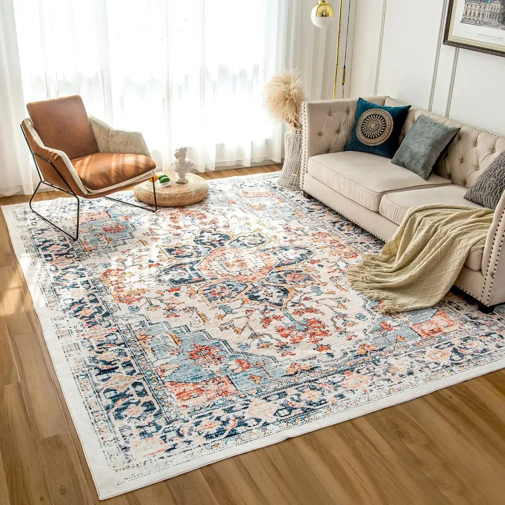 5'x7' Vintage Design Area Rugs with Non Slip
