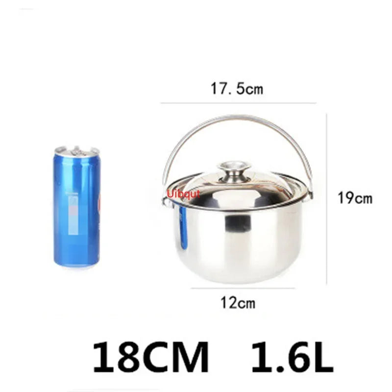 Steel Stainless Stew Bowl Cookware