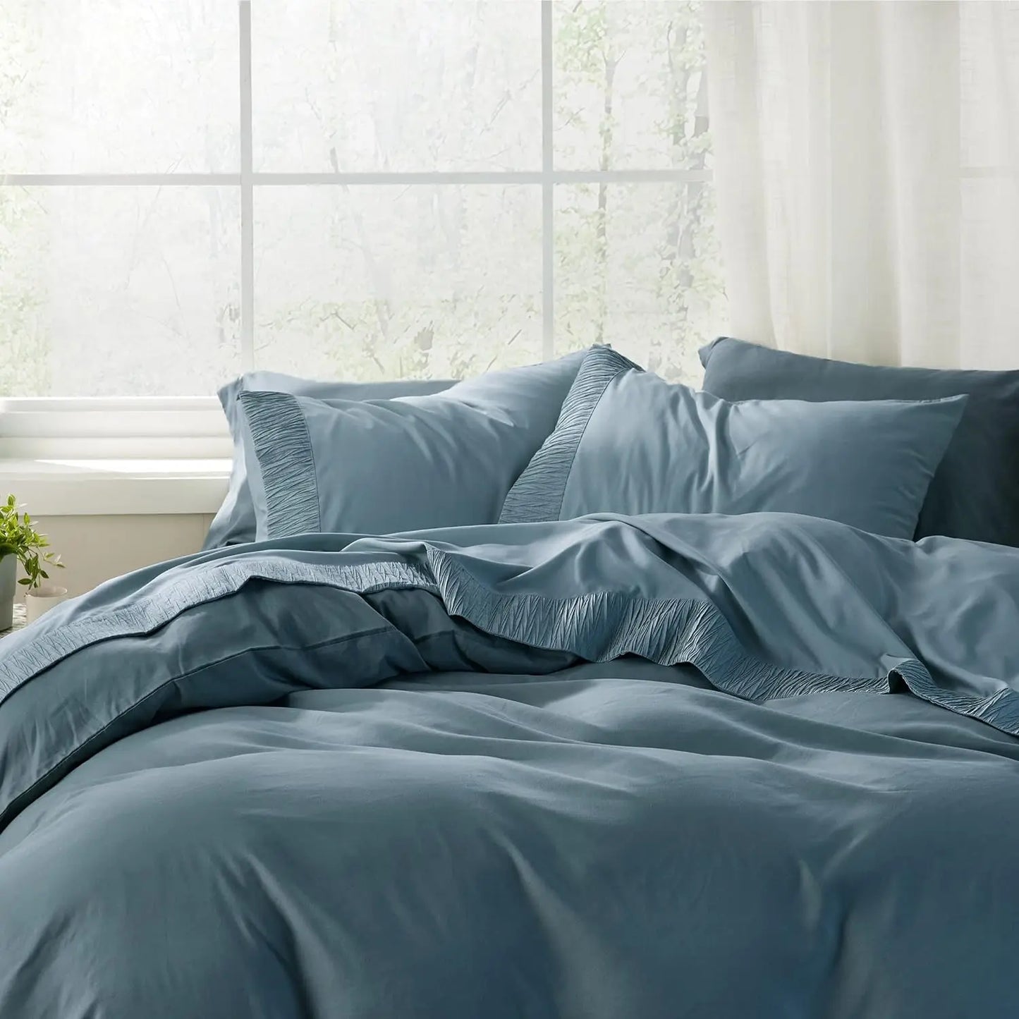 Easy Care Polyester Microfiber Cooling Bed Sheet Set