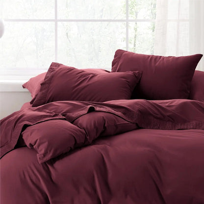 Easy Care Polyester Microfiber Cooling Bed Sheet Set