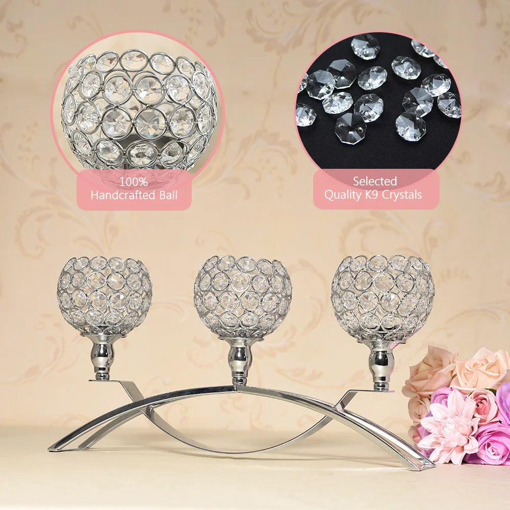 Crystal Candle Holders