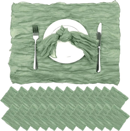 Gauze Table Runner Dinning  Decoration