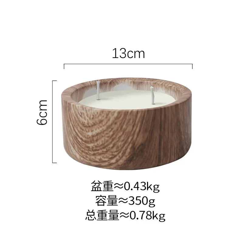 Aromatherapy Candle Cup DIY Empty Candle Holder Decoration