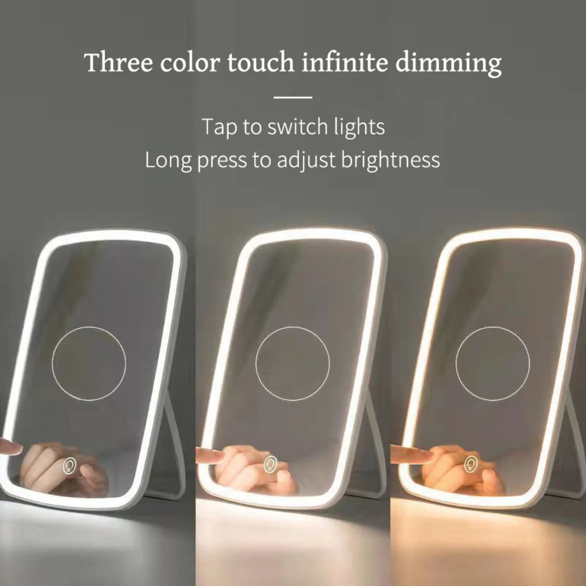 3color Folding Dressing Mirror