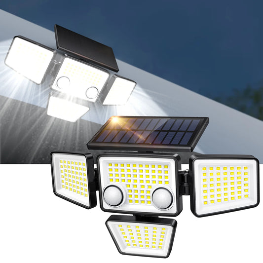 3000LM 188 LED Motion Sensor Lights