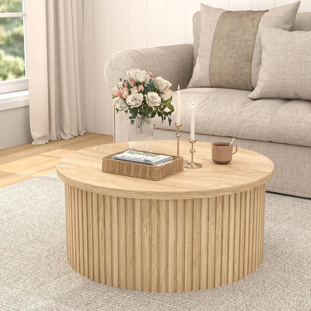 34.6'' Lift Top Coffee Table with Storage