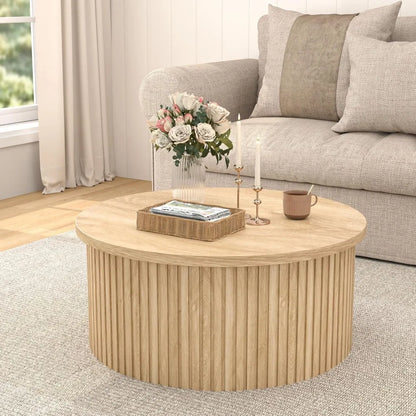 34.6'' Lift Top Coffee Table with Storage