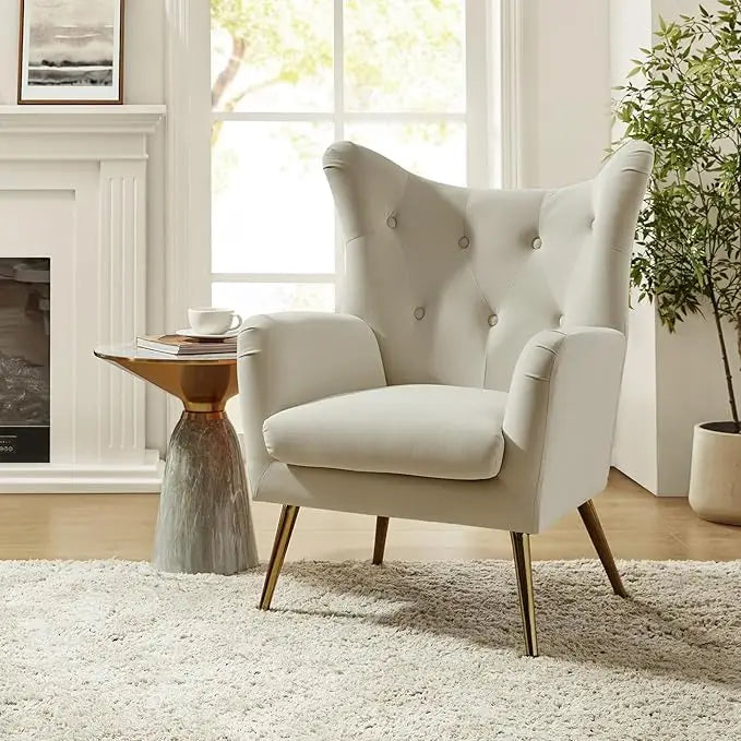 Metal Gold Legs, Sofa Chair