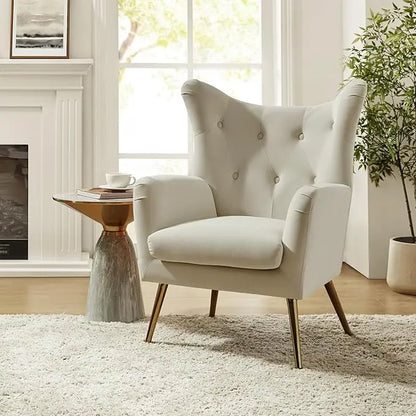 Metal Gold Legs, Sofa Chair