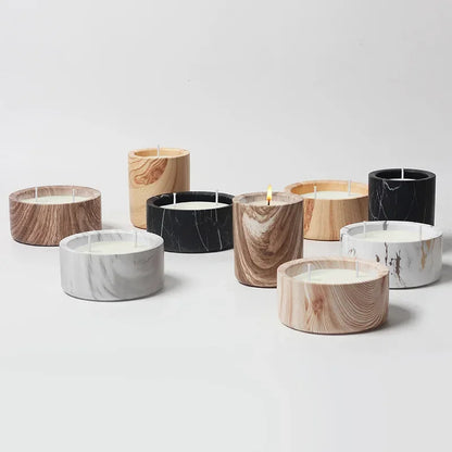 Aromatherapy Candle Cup DIY Empty Candle Holder Decoration