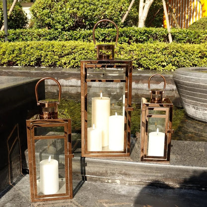 3 Stainless Steel Clear Glass Panel Outdoor