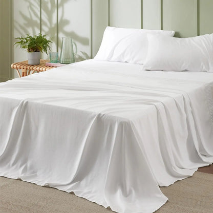 Easy Care Polyester Microfiber Cooling Bed Sheet Set