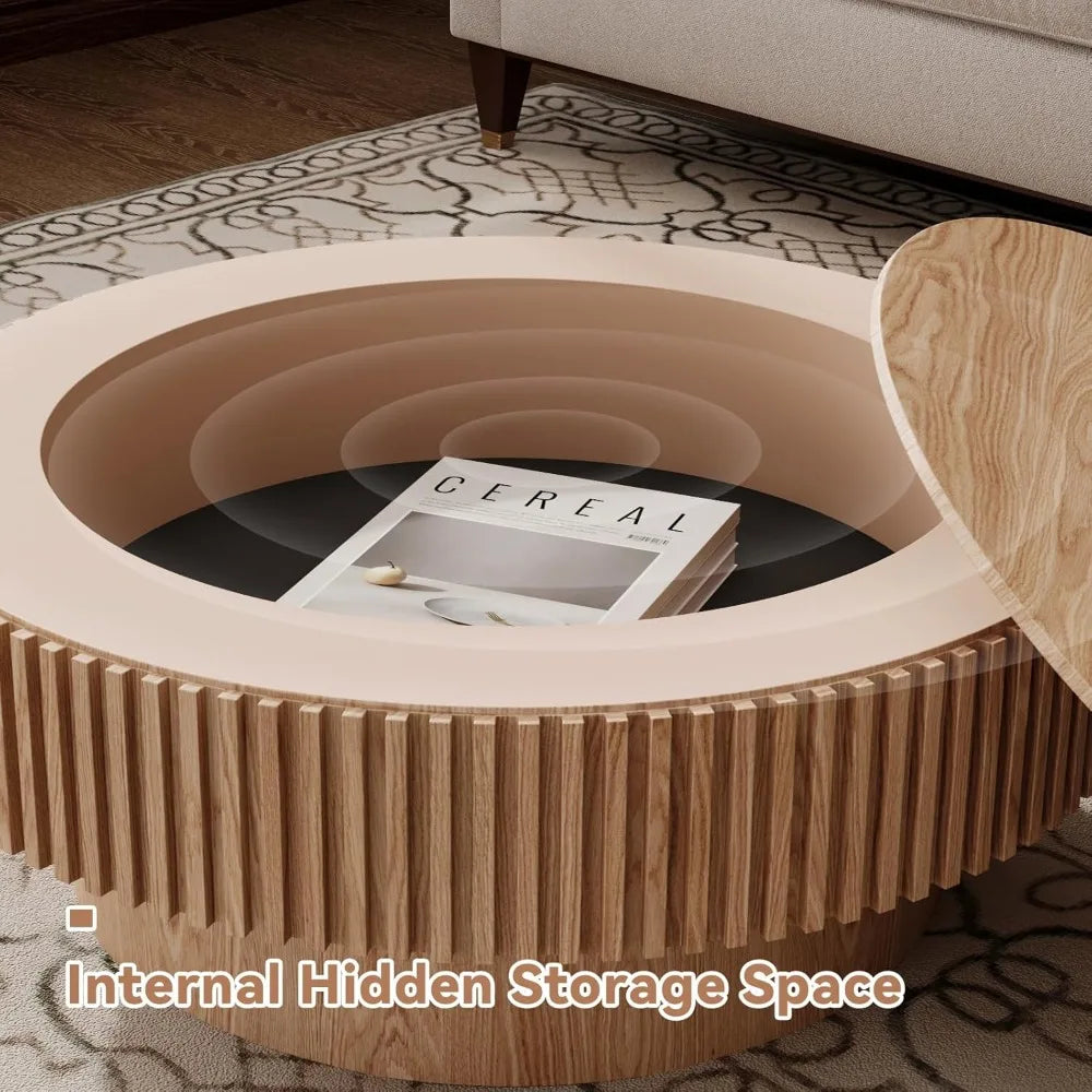 31.5'' Handcraft Drum Round