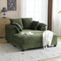Lounge Chair, Oversized Reading Chair Corduroy Sofa Recliner Bed