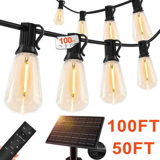 50/100FT Remote Dimmable String Lights