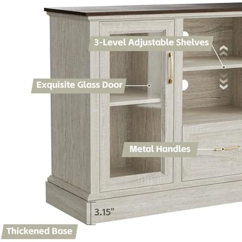 TV Stand for 65 Inch TV