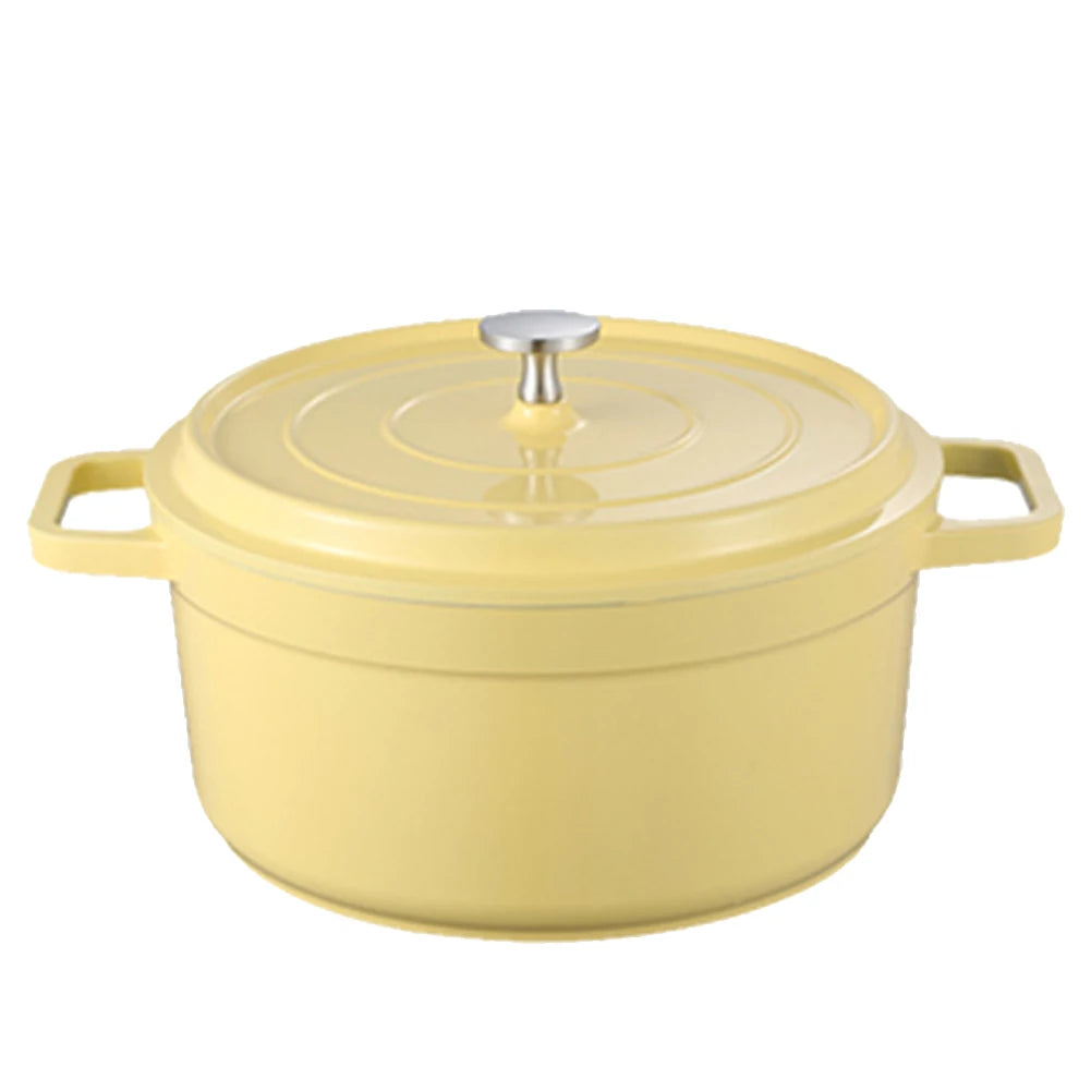 Preservation Cookware with Lid Mini Cast Aluminum Pot