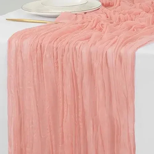 Gauze Table Runner Dinning  Decoration