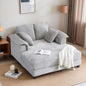 Lounge Chair, Oversized Reading Chair Corduroy Sofa Recliner Bed
