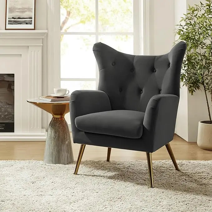 Metal Gold Legs, Sofa Chair