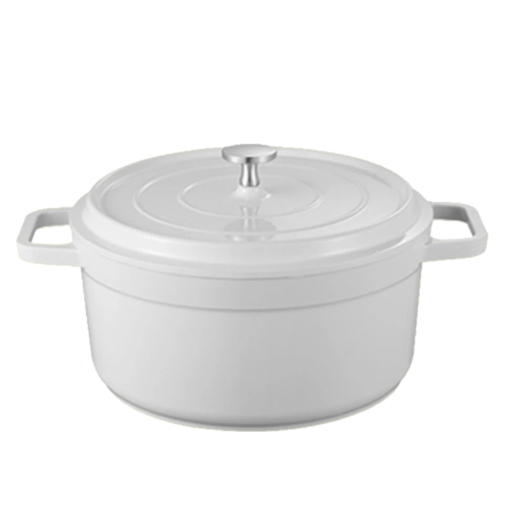 Preservation Cookware with Lid Mini Cast Aluminum Pot