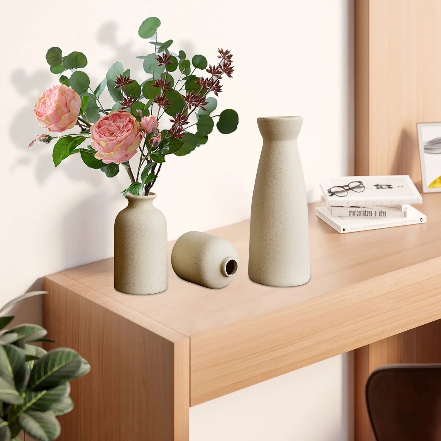 Ceramic Vase Set Modern Home Decor Decorative