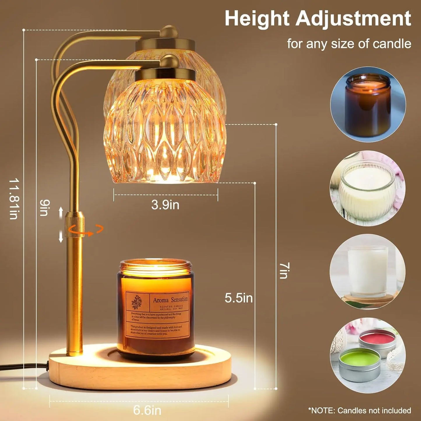 Lightess Lamp Candle Warmer