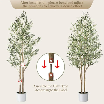Faux Olive Tree