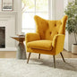 Metal Gold Legs, Sofa Chair