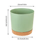 Large Flowerpot Plastic Indoor with Drainage