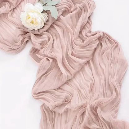 Gauze Table Runner Dinning  Decoration