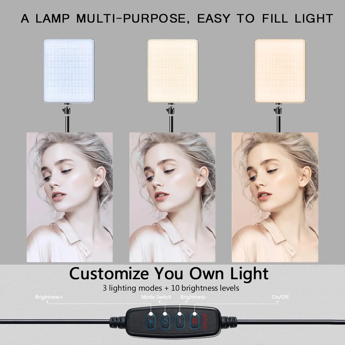 Selfie Light Photo Studio Lamp With Tripod