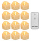 12/24Pcs Flameless LED Candle Battery Operated Flickering Candle