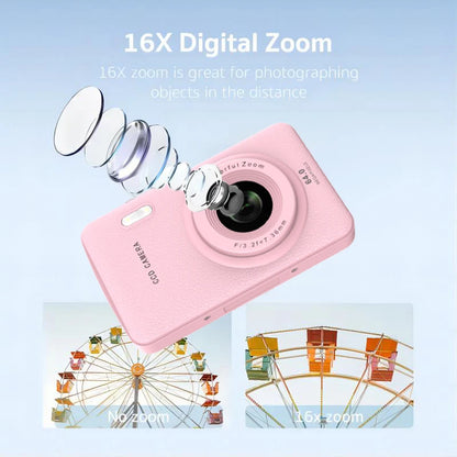 48MP 1080P 16X Mini Digital Photo Camera