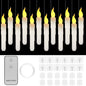 12/24Pcs Flameless LED Candle Battery Operated Flickering Candle