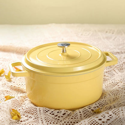 Preservation Cookware with Lid Mini Cast Aluminum Pot