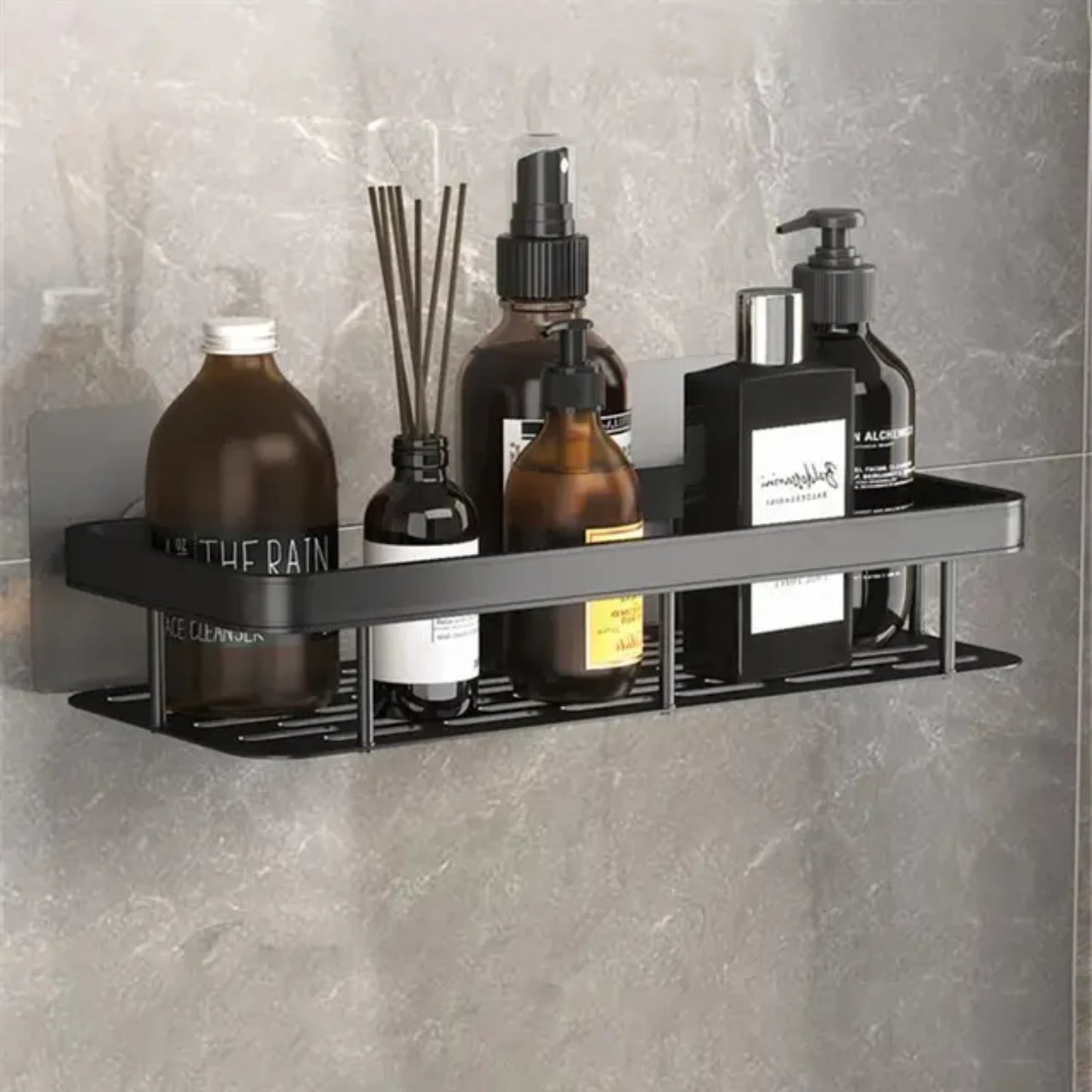 No-drill Corner Shelf Shower Storage Rack