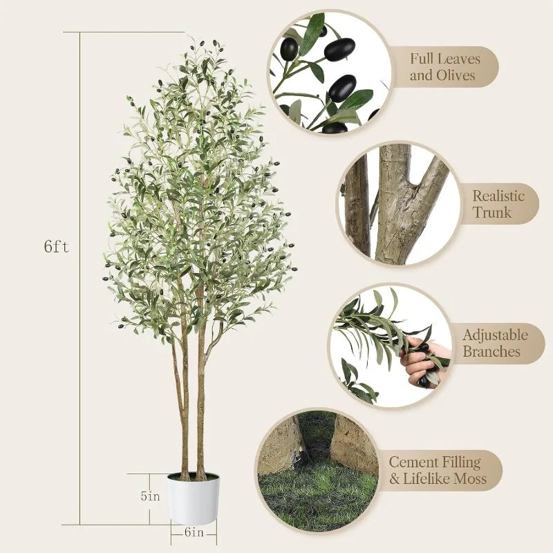 Faux Olive Tree