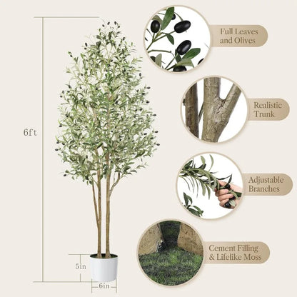 Faux Olive Tree