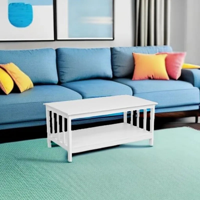 39.9L*22W*18.1H Farmhouse Coffee Table