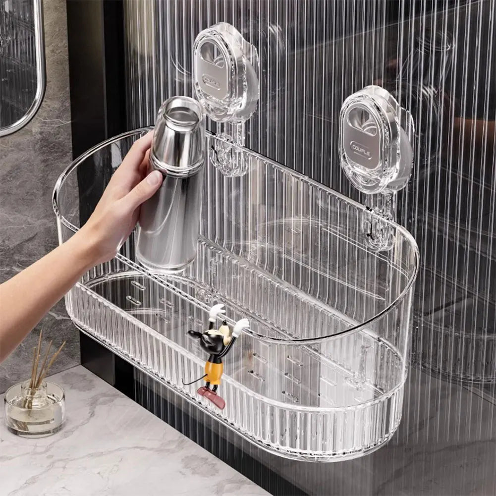 Large Suction Cup Storage Rack, Shower Caddy