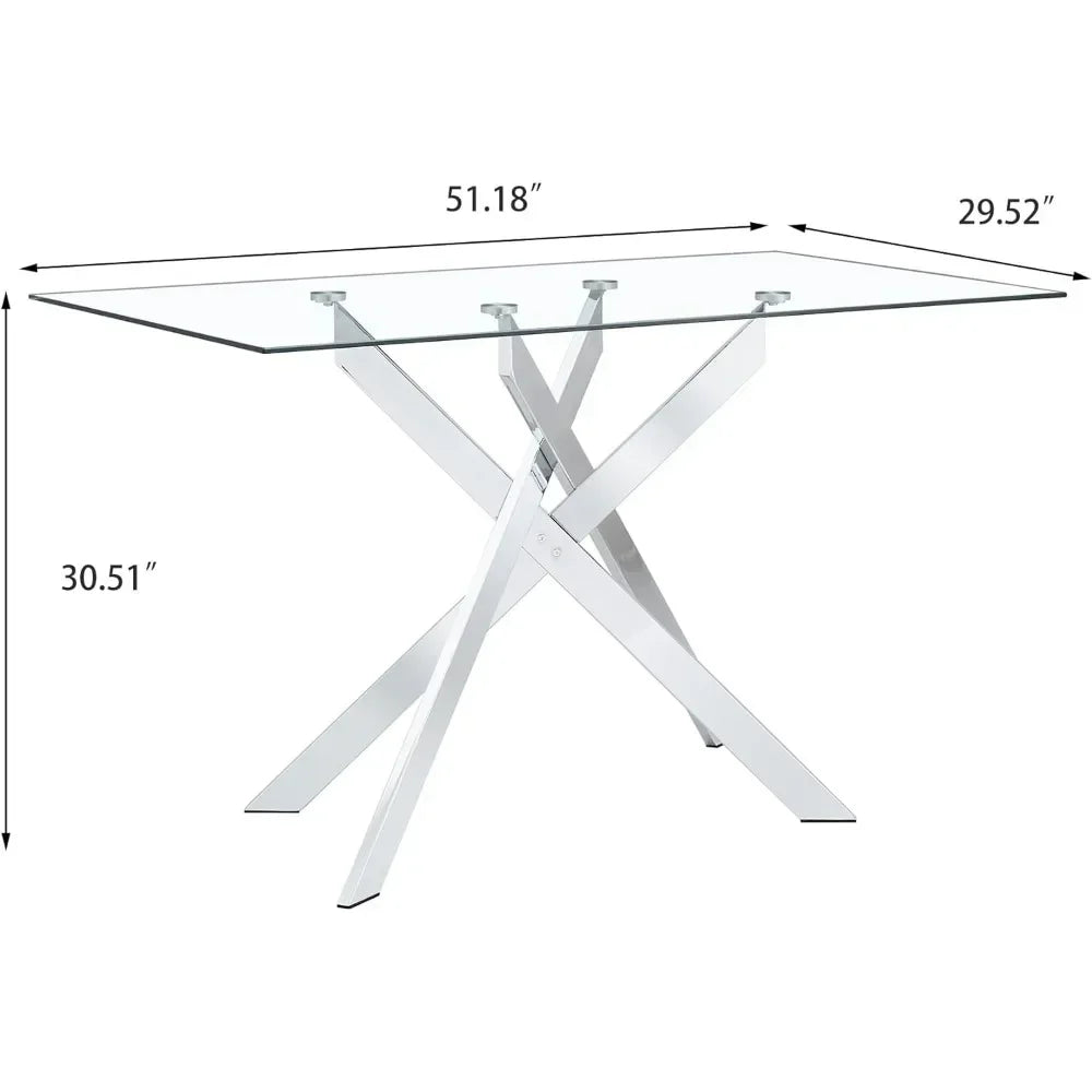 51"Rectangular Dining Table