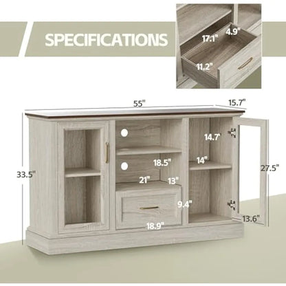 TV Stand for 65 Inch TV