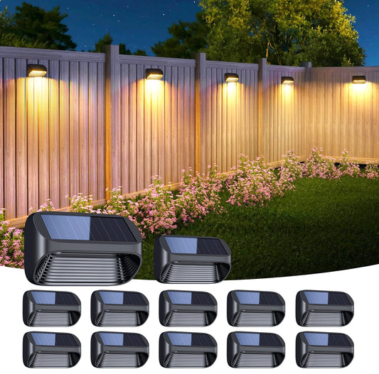 6/12 Pack Fence Solar Powered, Auto On/Off