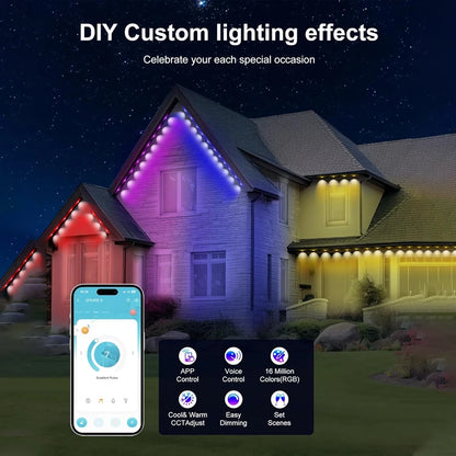 Permanent Smart Eaves LED Lights