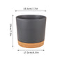 Large Flowerpot Plastic Indoor with Drainage